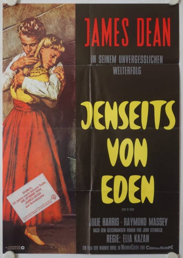 East of Eden re-release german movie poster